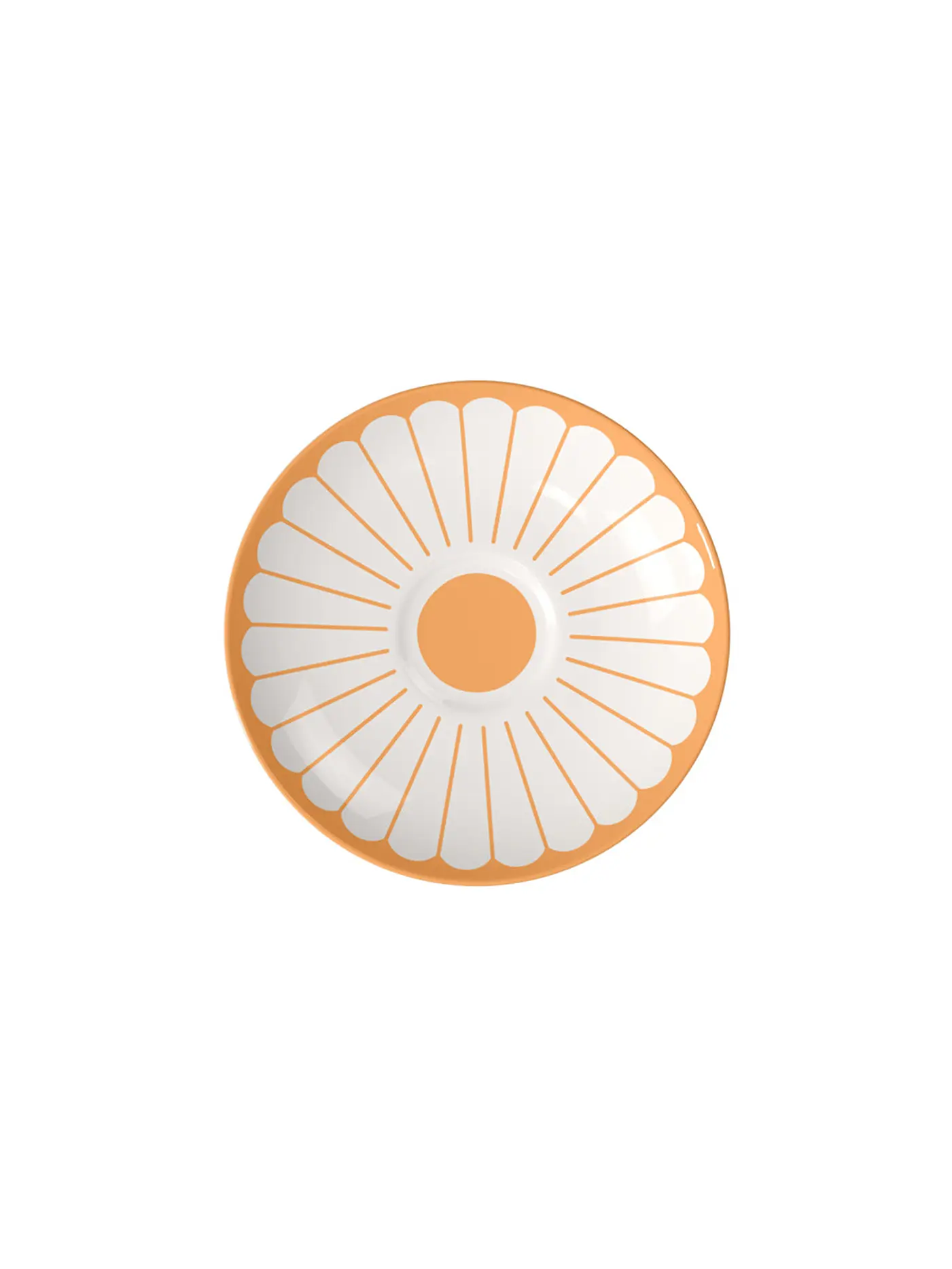 VILLEROY & BOCH | Kaffee Untertasse 14cm FLEUR CASSIS | orange